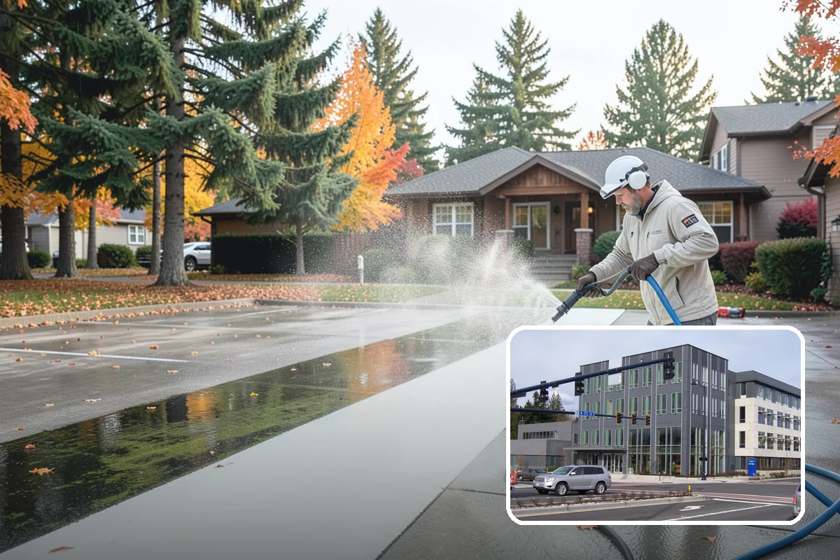 Church Exterior Cleaning in Shoreline, King County, WA - Cleans aged brick, stone, and stucco without eroding mortar