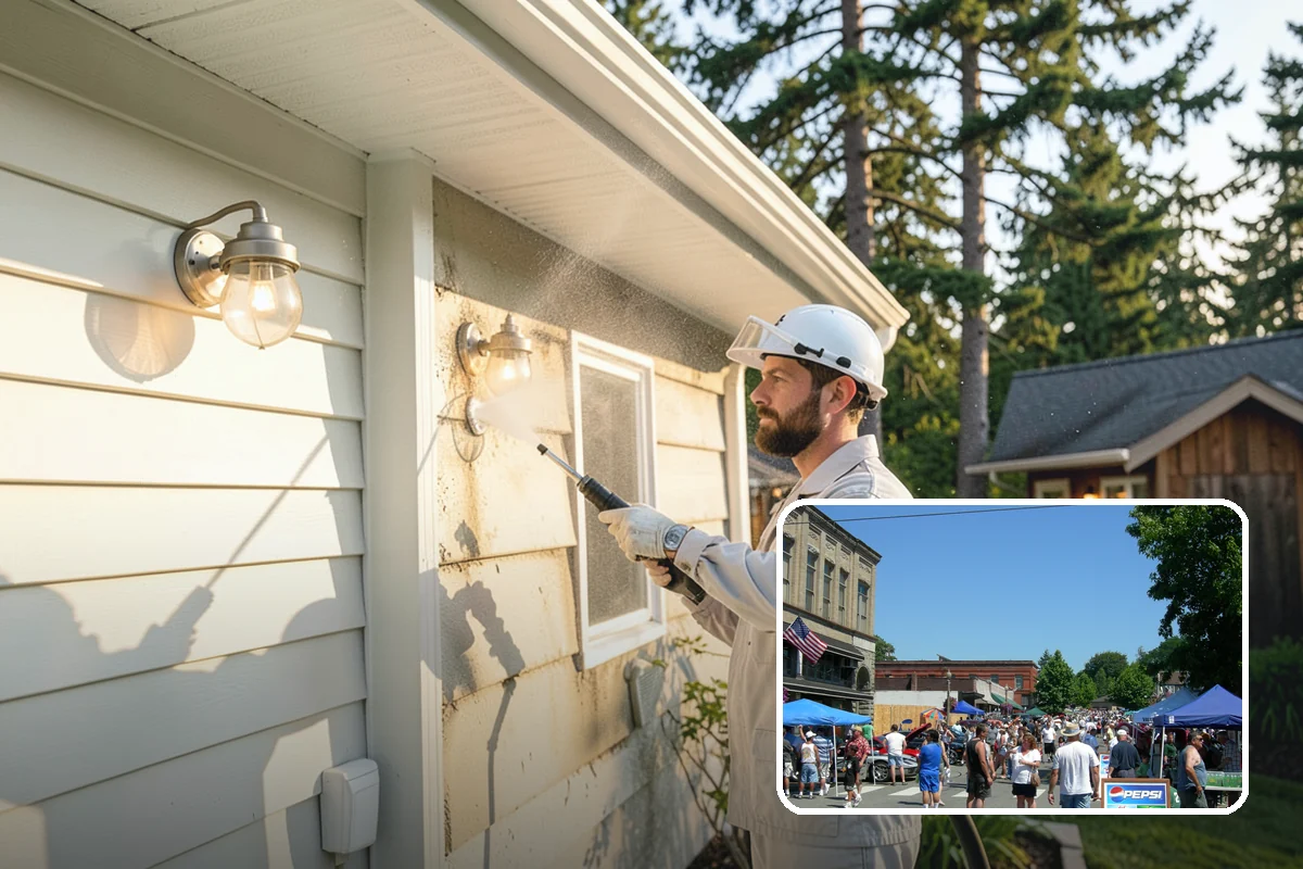 Church Exterior Cleaning in Snohomish, Snohomish County, WA - Cleans aged brick, stone, and stucco without eroding mortar