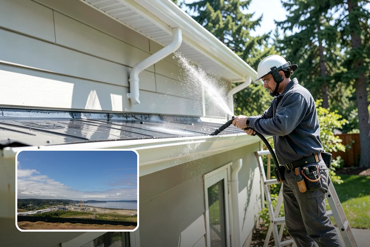 Church Exterior Cleaning in University Place, Pierce County, WA - Cleans aged brick, stone, and stucco without eroding mortar