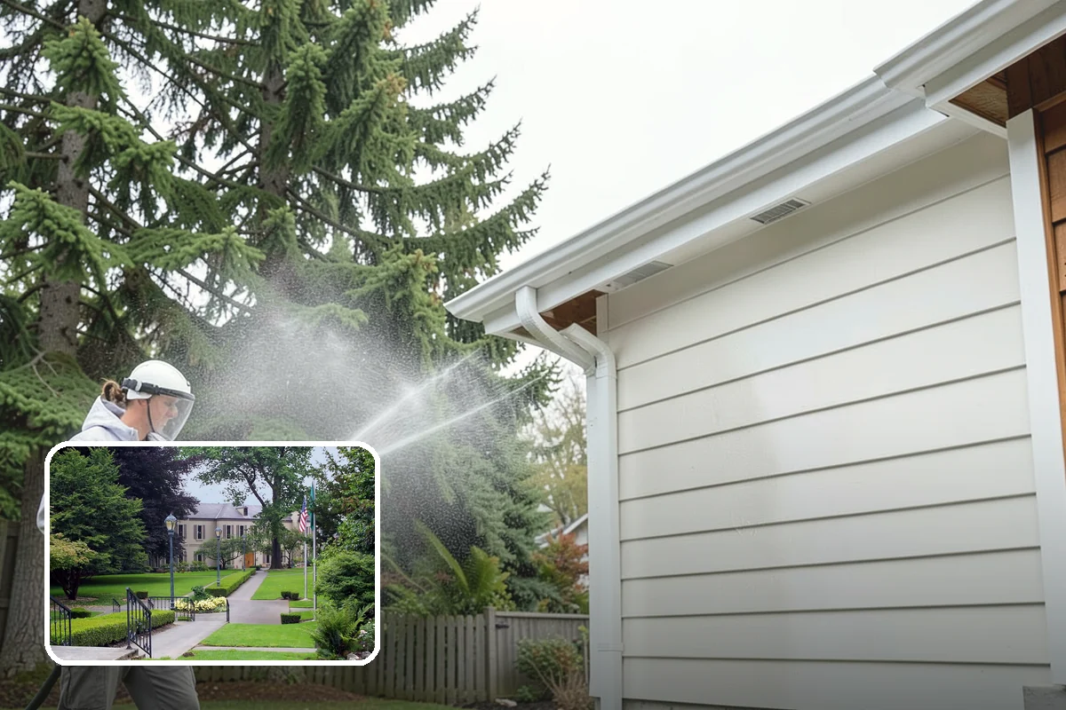 Church Exterior Cleaning in Woodinville, King County, WA - Cleans aged brick, stone, and stucco without eroding mortar