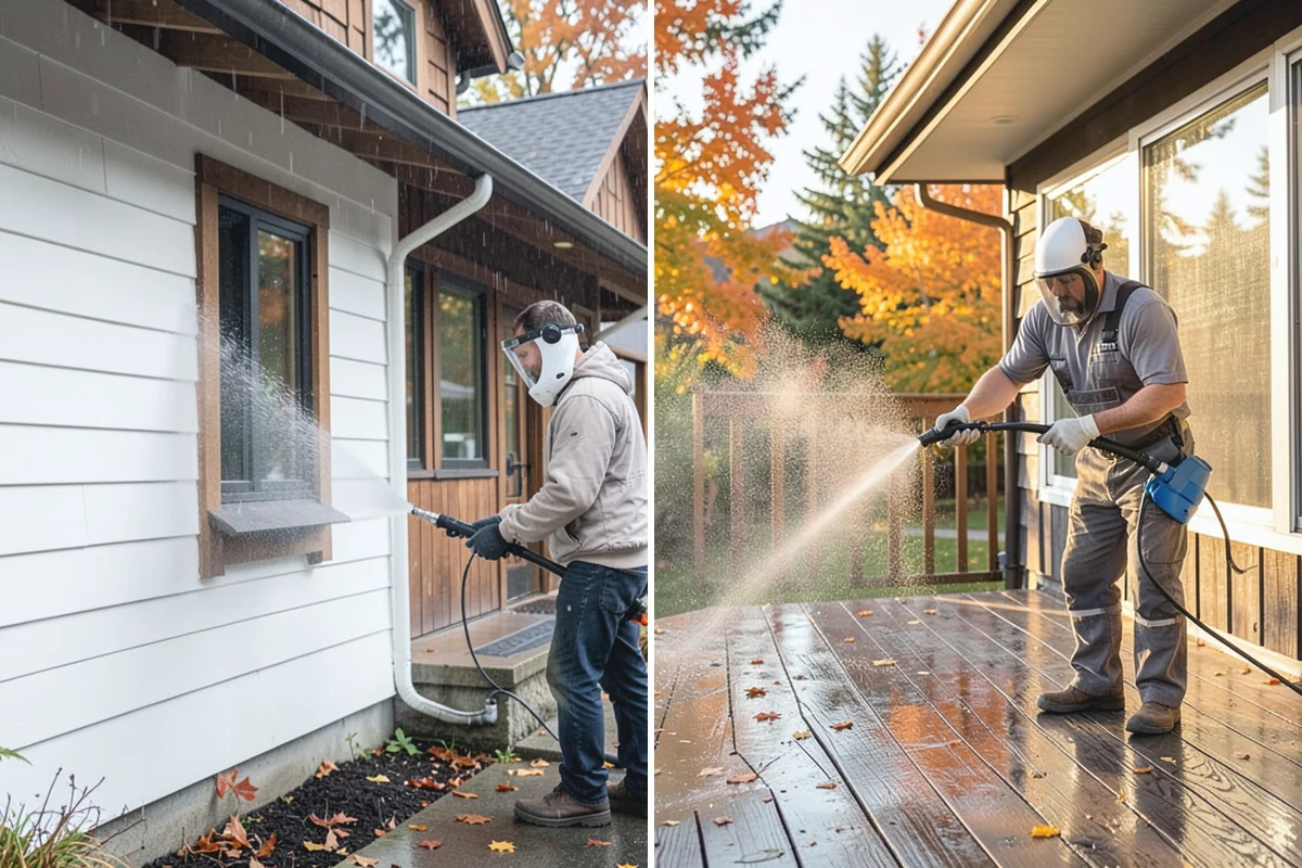 Cobweb Removal in Auburn, King County, WA - Inspect eaves, soffits, and corners for webbing