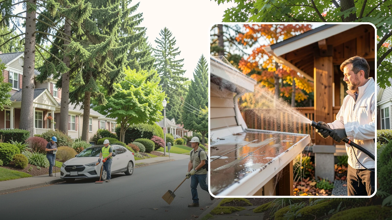 Cobweb Removal in Beaux Arts Village, King County, WA - Cobweb removal clears the webs, egg sacs, and spider debris that collect under eaves and around entryways in our mild, damp...