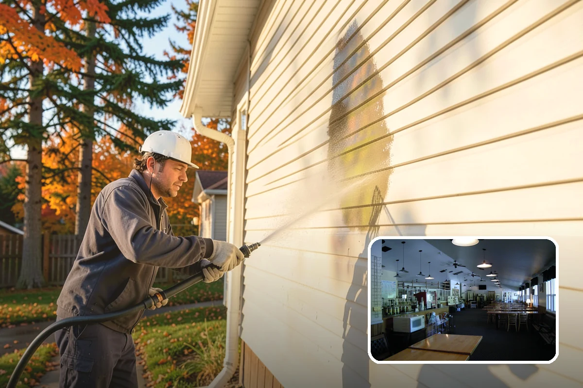 Cobweb Removal in Black Diamond, King County, WA - Clears webs and egg sacs from sheltered corners