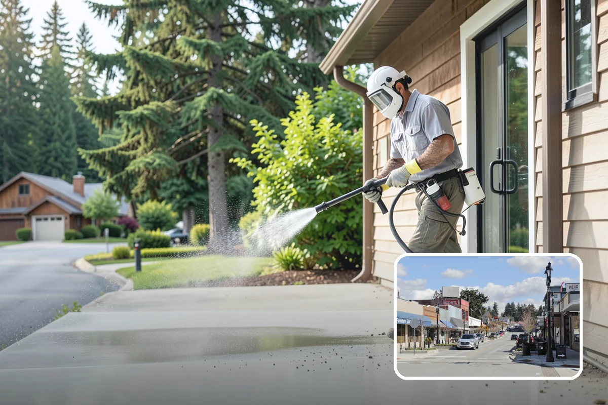 Cobweb Removal in Bothell, King County, WA - Clears webs and egg sacs from sheltered corners