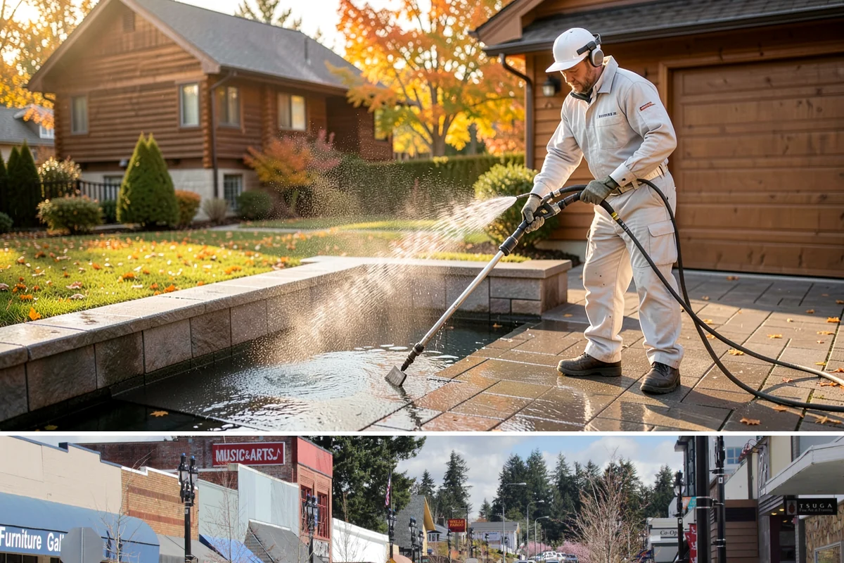 Cobweb Removal in Bothell, King County, WA - Cobweb removal works any drier stretch, though pairing it with a summer house wash keeps everything clean at once.
