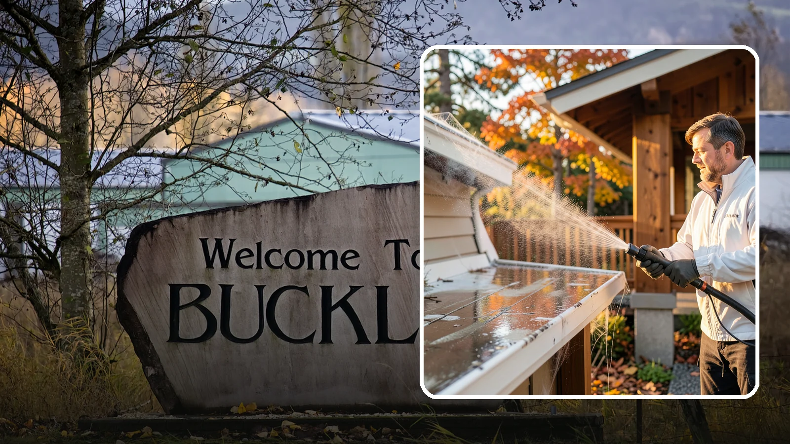 Cobweb Removal in Buckley, Pierce County, WA - Cobweb removal clears the webs, egg sacs, and spider debris that collect under eaves and around entryways in our mild, damp...