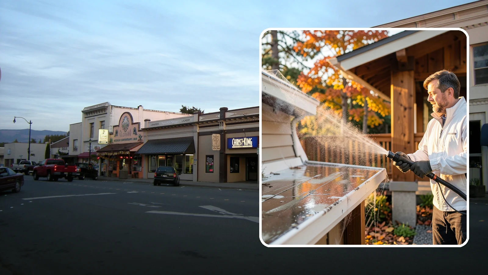 Cobweb Removal in Burlington, Skagit County, WA - Cobweb removal clears the webs, egg sacs, and spider debris that collect under eaves and around entryways in our mild, damp...