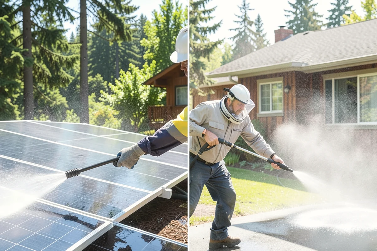 Cobweb Removal in Burlington, Skagit County, WA - Inspect eaves, soffits, and corners for webbing