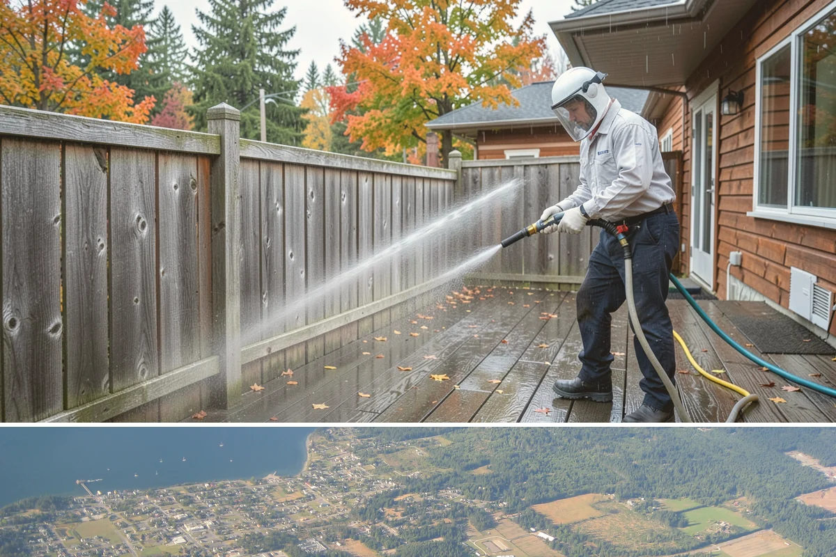 Cobweb Removal in Coupeville, Island County, WA - Cobweb removal works any drier stretch, though pairing it with a summer house wash keeps everything clean at once.