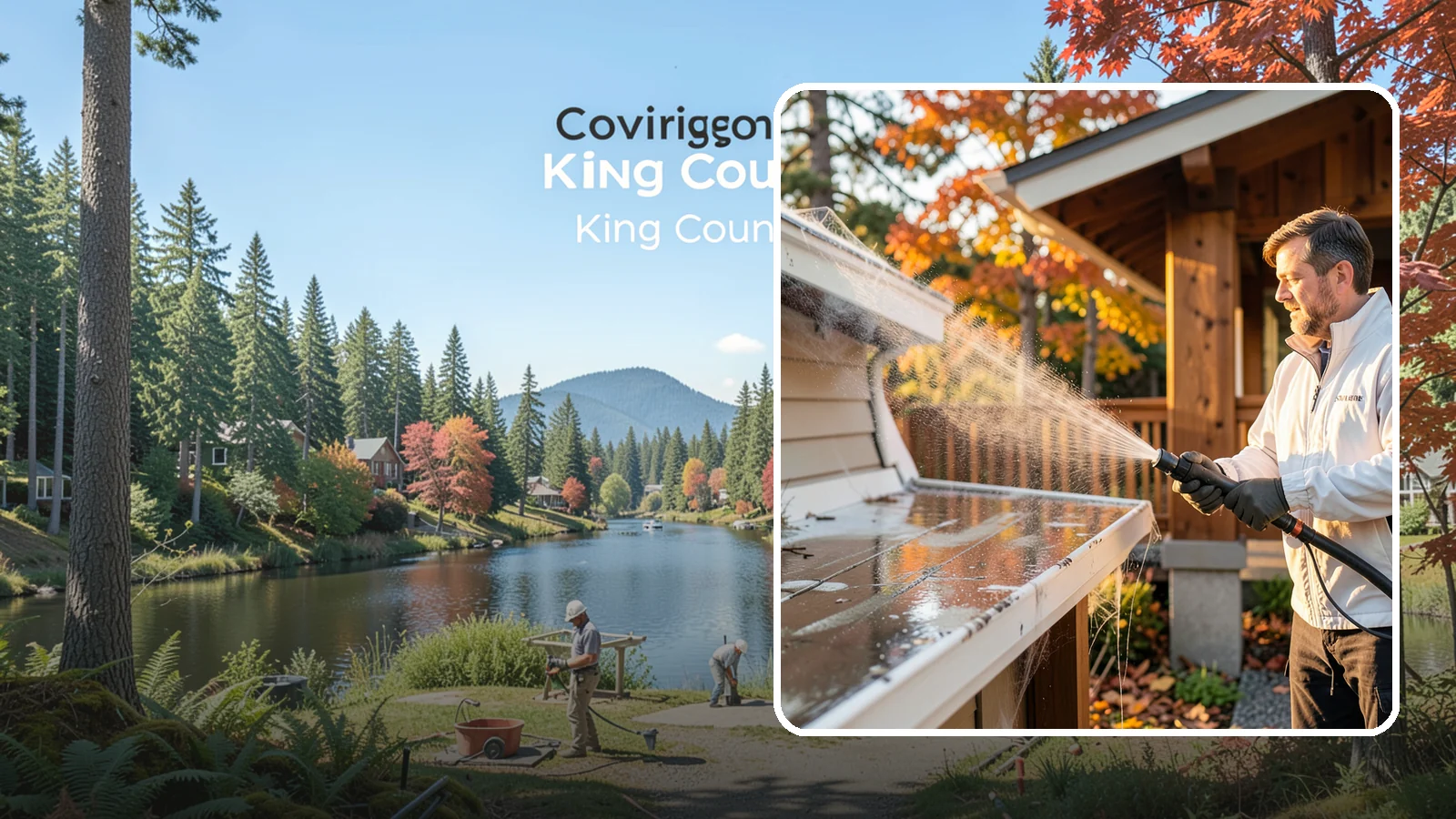 Cobweb Removal in Covington, King County, WA - Cobweb removal clears the webs, egg sacs, and spider debris that collect under eaves and around entryways in our mild, damp...