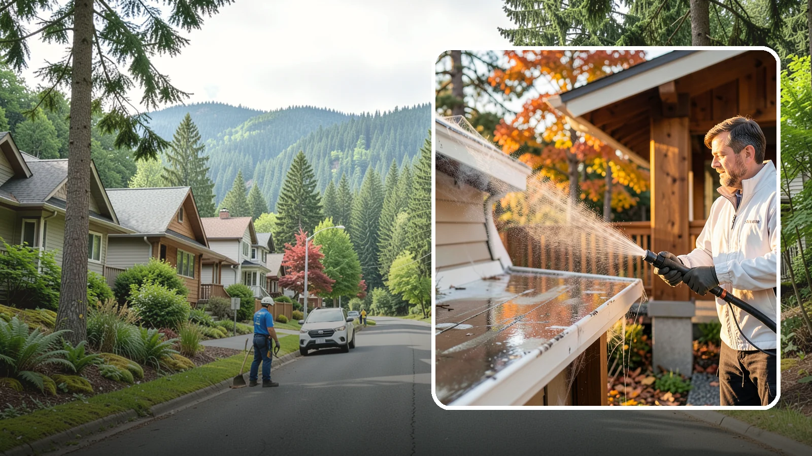 Cobweb Removal in Darrington, Snohomish County, WA - Cobweb removal clears the webs, egg sacs, and spider debris that collect under eaves and around entryways in our mild, damp...