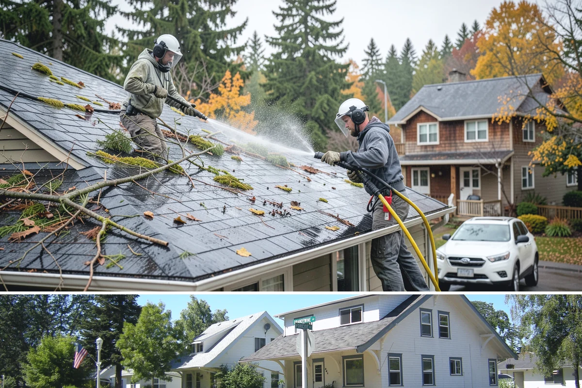 Cobweb Removal in DuPont, Pierce County, WA - Cobweb removal works any drier stretch, though pairing it with a summer house wash keeps everything clean at once.