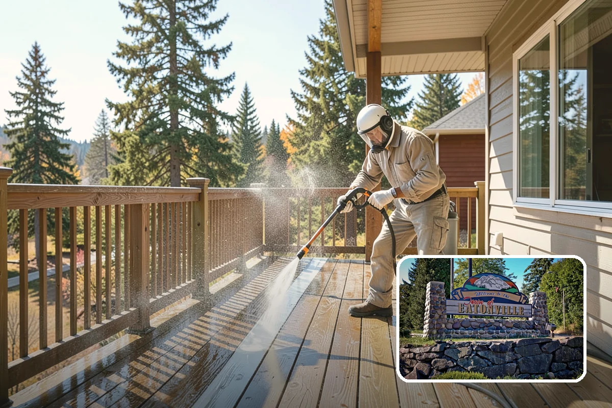 Cobweb Removal in Eatonville, Pierce County, WA - Clears webs and egg sacs from sheltered corners