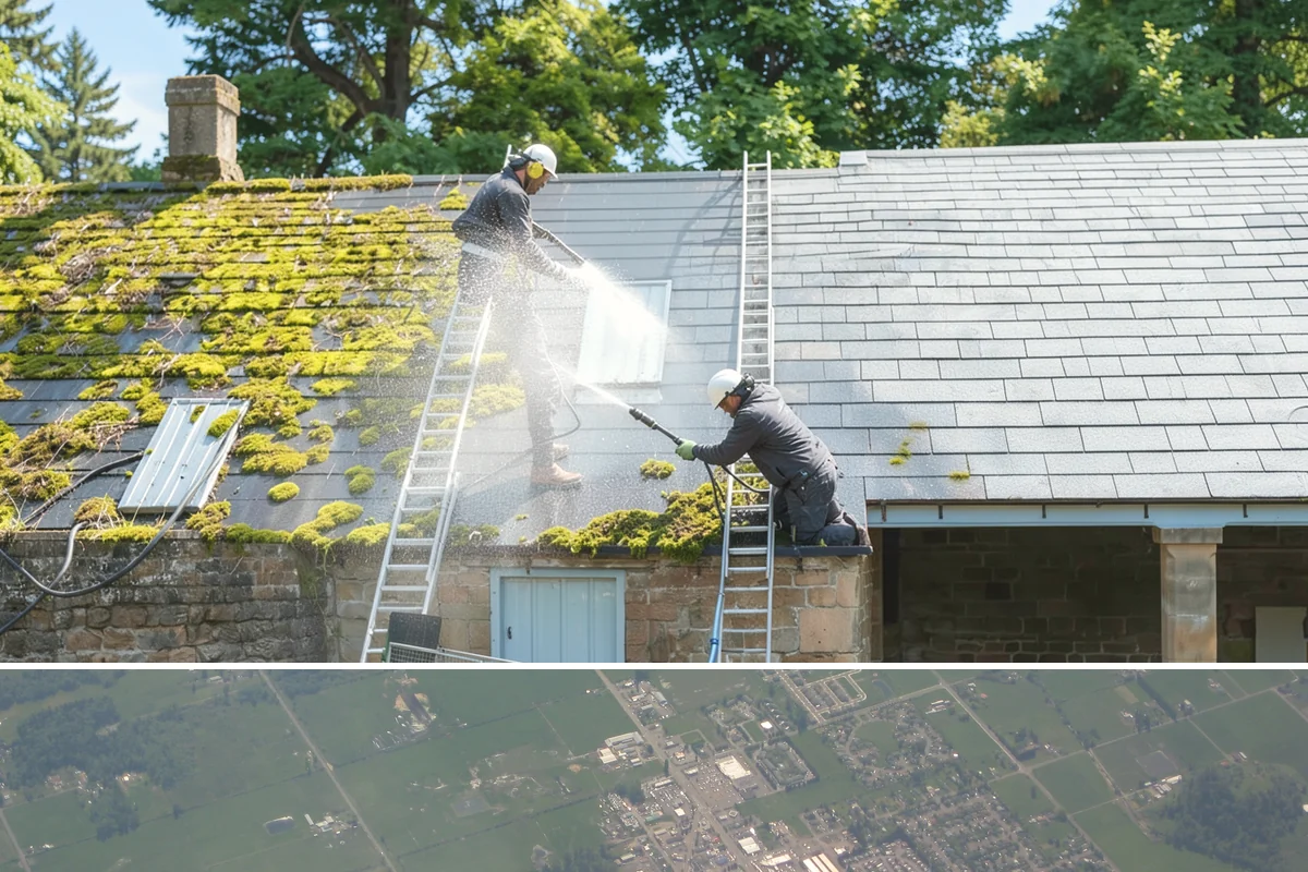 Cobweb Removal in Enumclaw, King County, WA - Cobweb removal works any drier stretch, though pairing it with a summer house wash keeps everything clean at once.