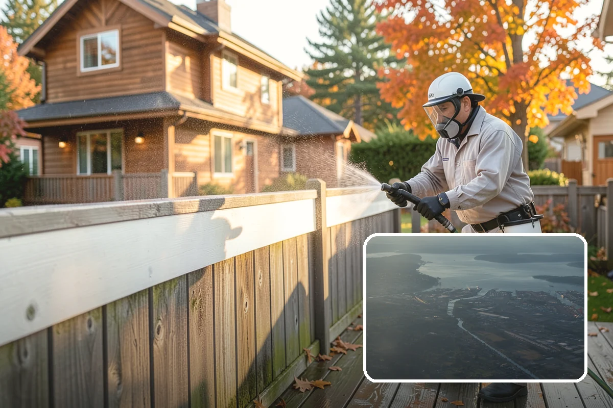 Cobweb Removal in Fife, Pierce County, WA - Clears webs and egg sacs from sheltered corners