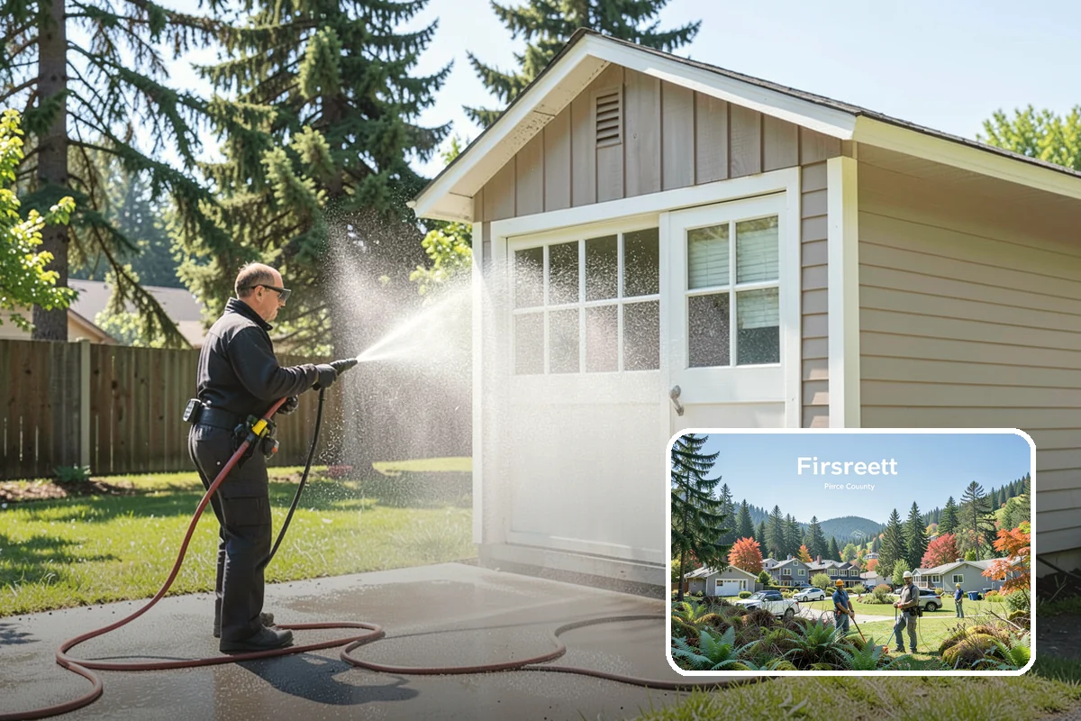 Cobweb Removal in Fircrest, Pierce County, WA - Clears webs and egg sacs from sheltered corners