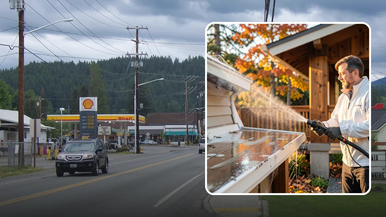 Cobweb Removal in Granite Falls, Snohomish County, WA - Cobweb removal clears the webs, egg sacs, and spider debris that collect under eaves and around entryways in our mild, damp...