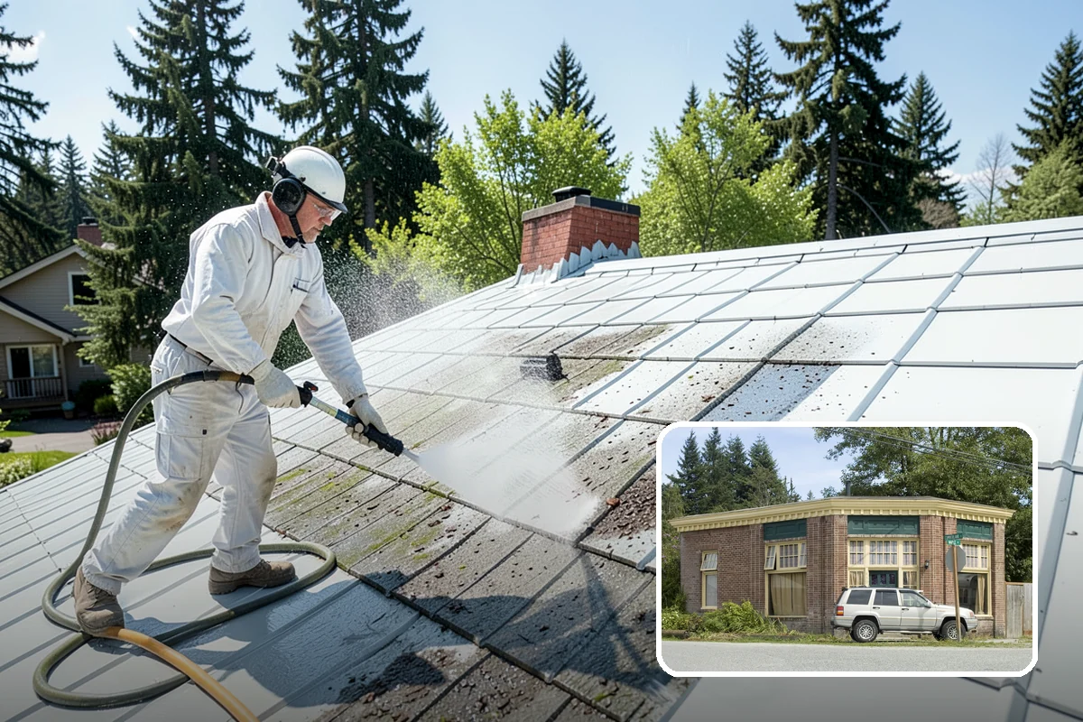 Cobweb Removal in Hamilton, Skagit County, WA - Clears webs and egg sacs from sheltered corners