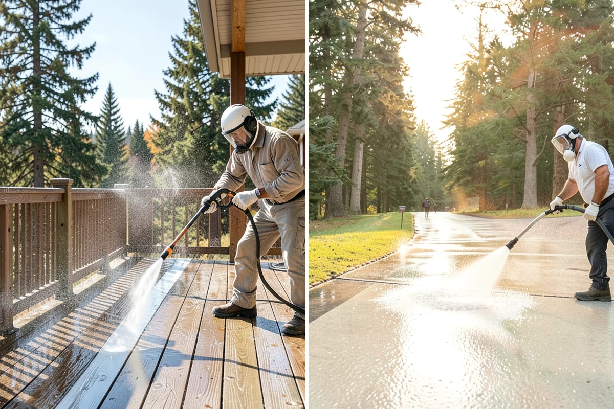 Cobweb Removal in Kenmore, King County, WA - Inspect eaves, soffits, and corners for webbing