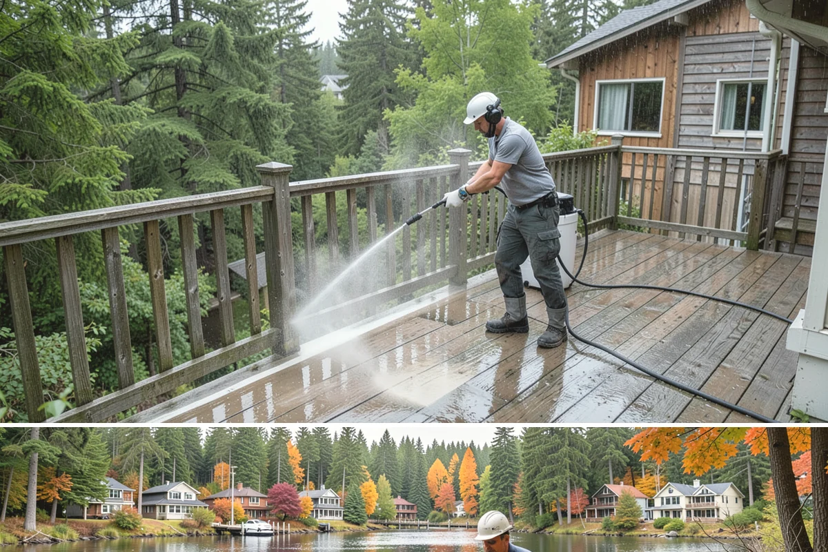 Cobweb Removal in La Conner, Skagit County, WA - Cobweb removal works any drier stretch, though pairing it with a summer house wash keeps everything clean at once.