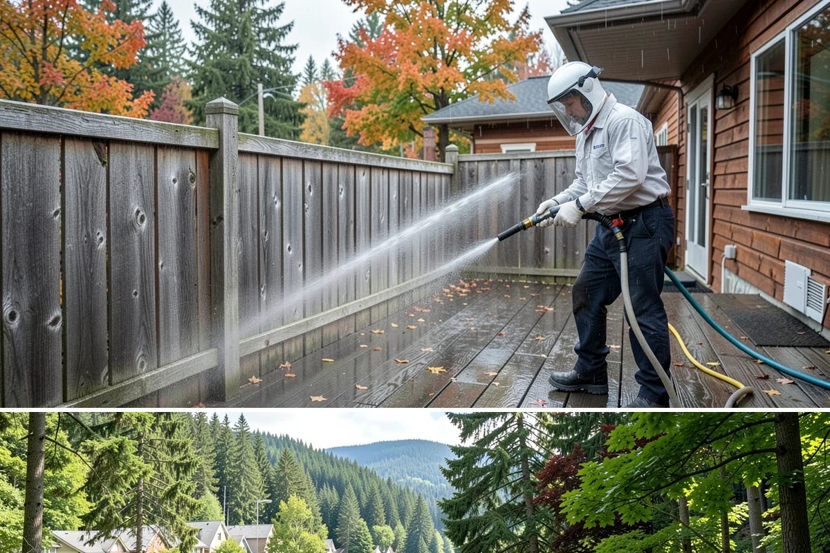 Cobweb Removal in Lake Forest Park, King County, WA - Cobweb removal works any drier stretch, though pairing it with a summer house wash keeps everything clean at once.