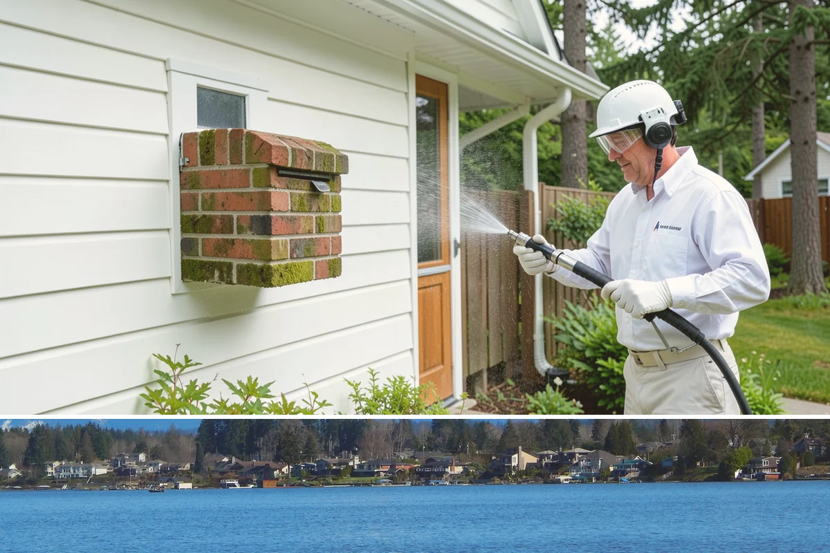 Cobweb Removal in Lake Stevens, Snohomish County, WA - Cobweb removal works any drier stretch, though pairing it with a summer house wash keeps everything clean at once.
