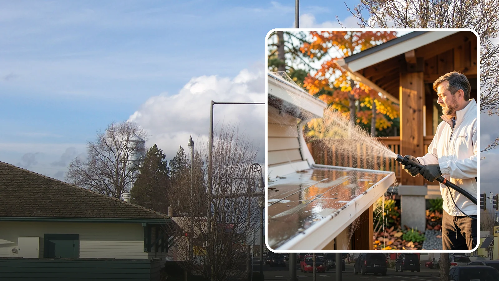 Cobweb Removal in Marysville, Snohomish County, WA - Cobweb removal clears the webs, egg sacs, and spider debris that collect under eaves and around entryways in our mild, damp...