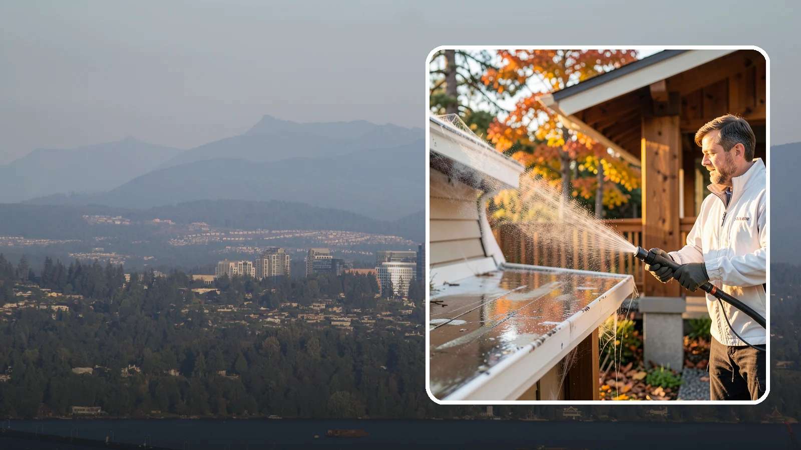 Cobweb Removal in Medina, King County, WA - Cobweb removal clears the webs, egg sacs, and spider debris that collect under eaves and around entryways in our mild, damp...
