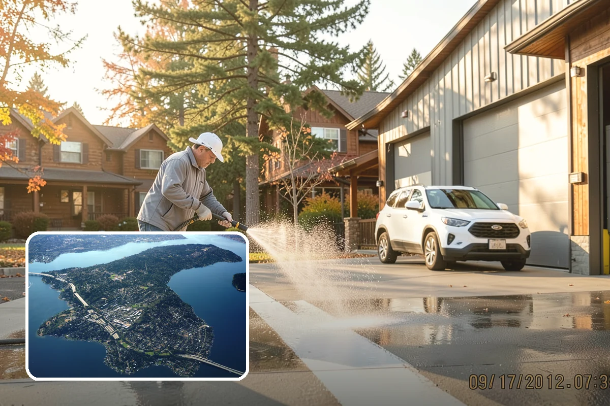 Cobweb Removal in Mercer Island, King County, WA - Clears webs and egg sacs from sheltered corners
