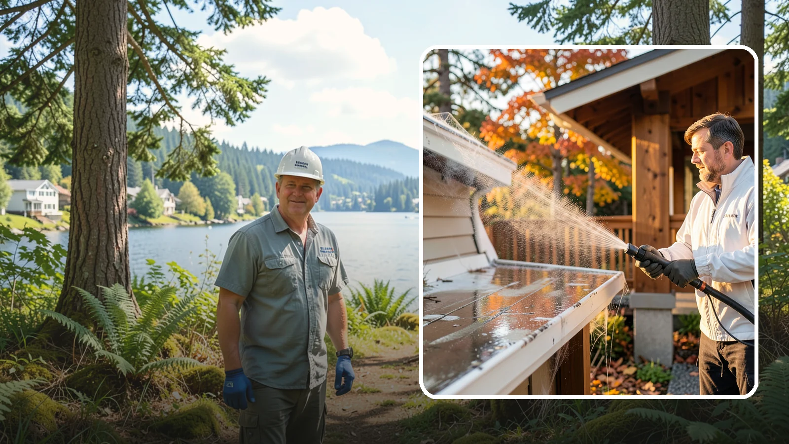 Cobweb Removal in Milton, King County, WA - Cobweb removal clears the webs, egg sacs, and spider debris that collect under eaves and around entryways in our mild, damp...