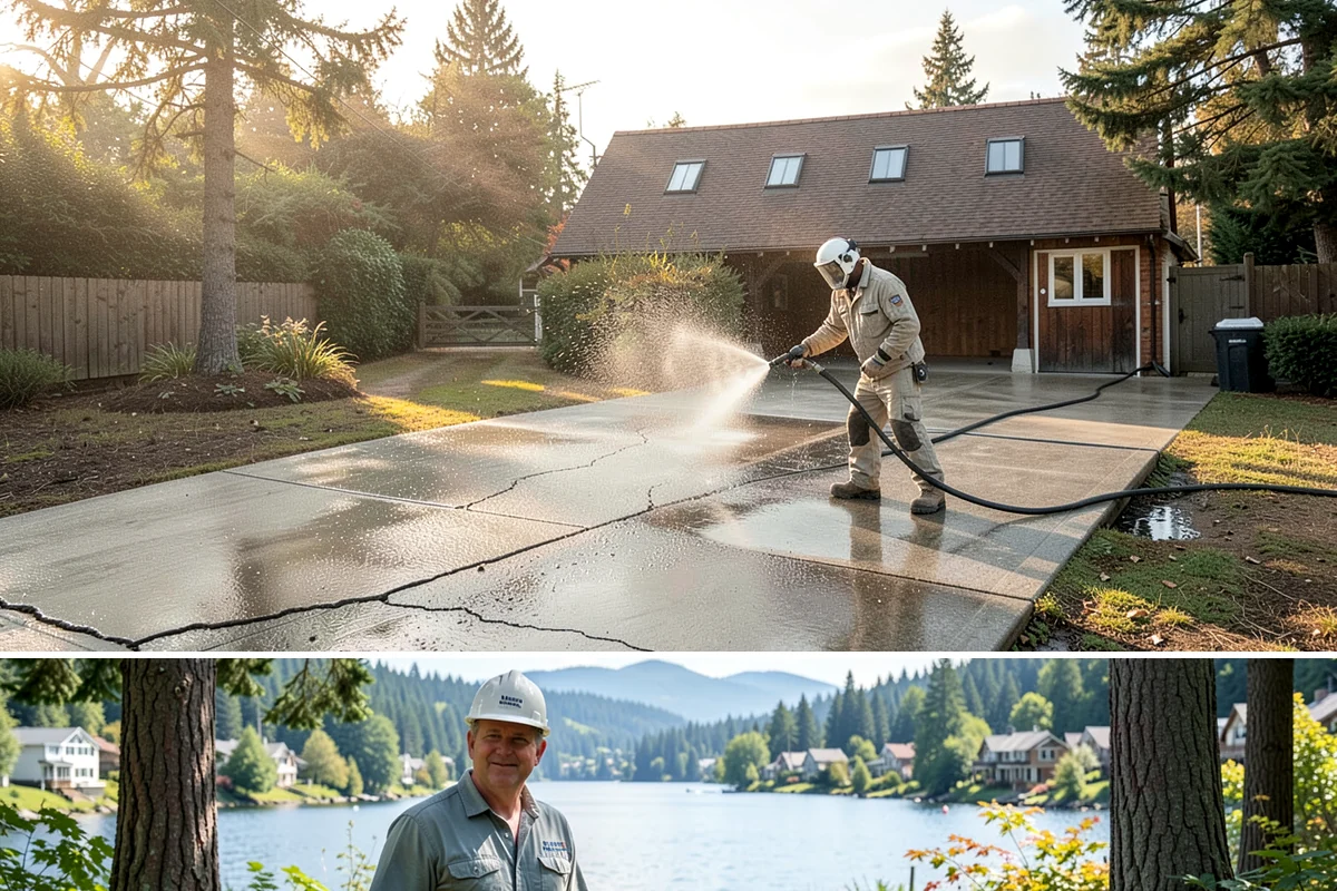 Cobweb Removal in Milton, King County, WA - Cobweb removal works any drier stretch, though pairing it with a summer house wash keeps everything clean at once.