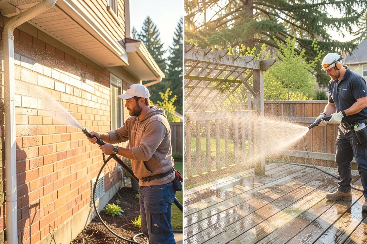 Cobweb Removal in Monroe, Snohomish County, WA - Inspect eaves, soffits, and corners for webbing
