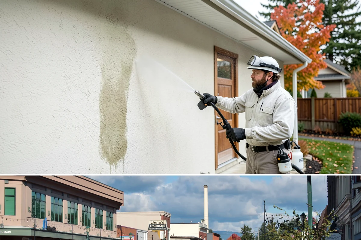 Cobweb Removal in Monroe, Snohomish County, WA - Cobweb removal works any drier stretch, though pairing it with a summer house wash keeps everything clean at once.