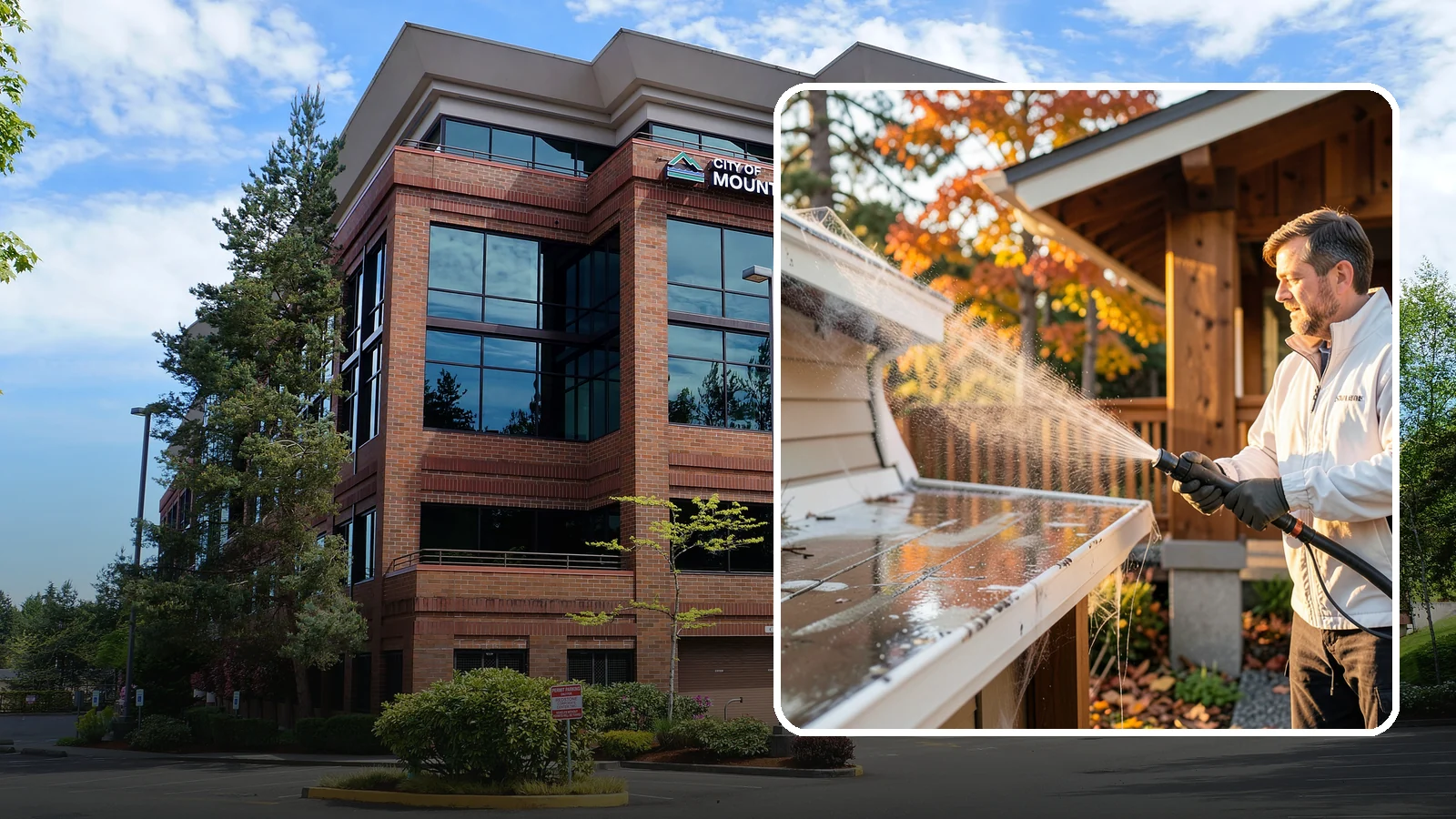 Cobweb Removal in Mountlake Terrace, Snohomish County, WA - Cobweb removal clears the webs, egg sacs, and spider debris that collect under eaves and around entryways in our mild, damp...