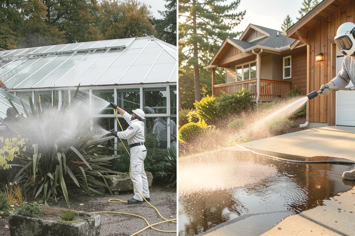 Cobweb Removal in Mountlake Terrace, Snohomish County, WA - Inspect eaves, soffits, and corners for webbing