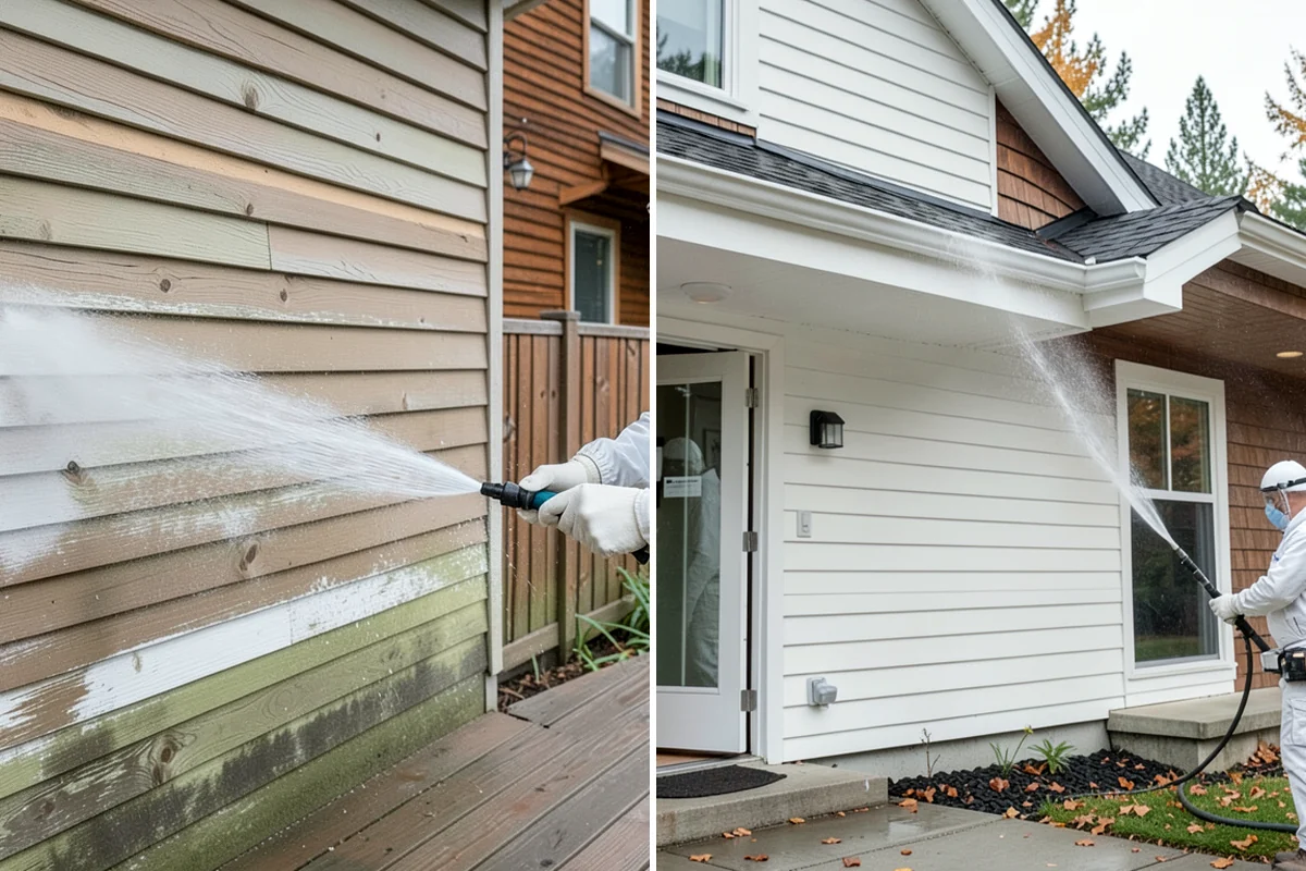Cobweb Removal in Normandy Park, King County, WA - Inspect eaves, soffits, and corners for webbing