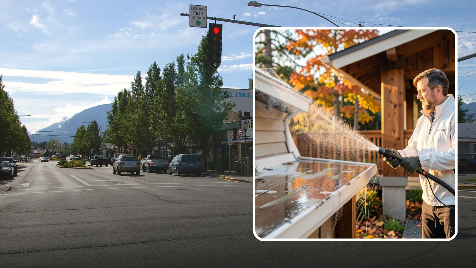 Cobweb Removal in North Bend, King County, WA - Cobweb removal clears the webs, egg sacs, and spider debris that collect under eaves and around entryways in our mild, damp...