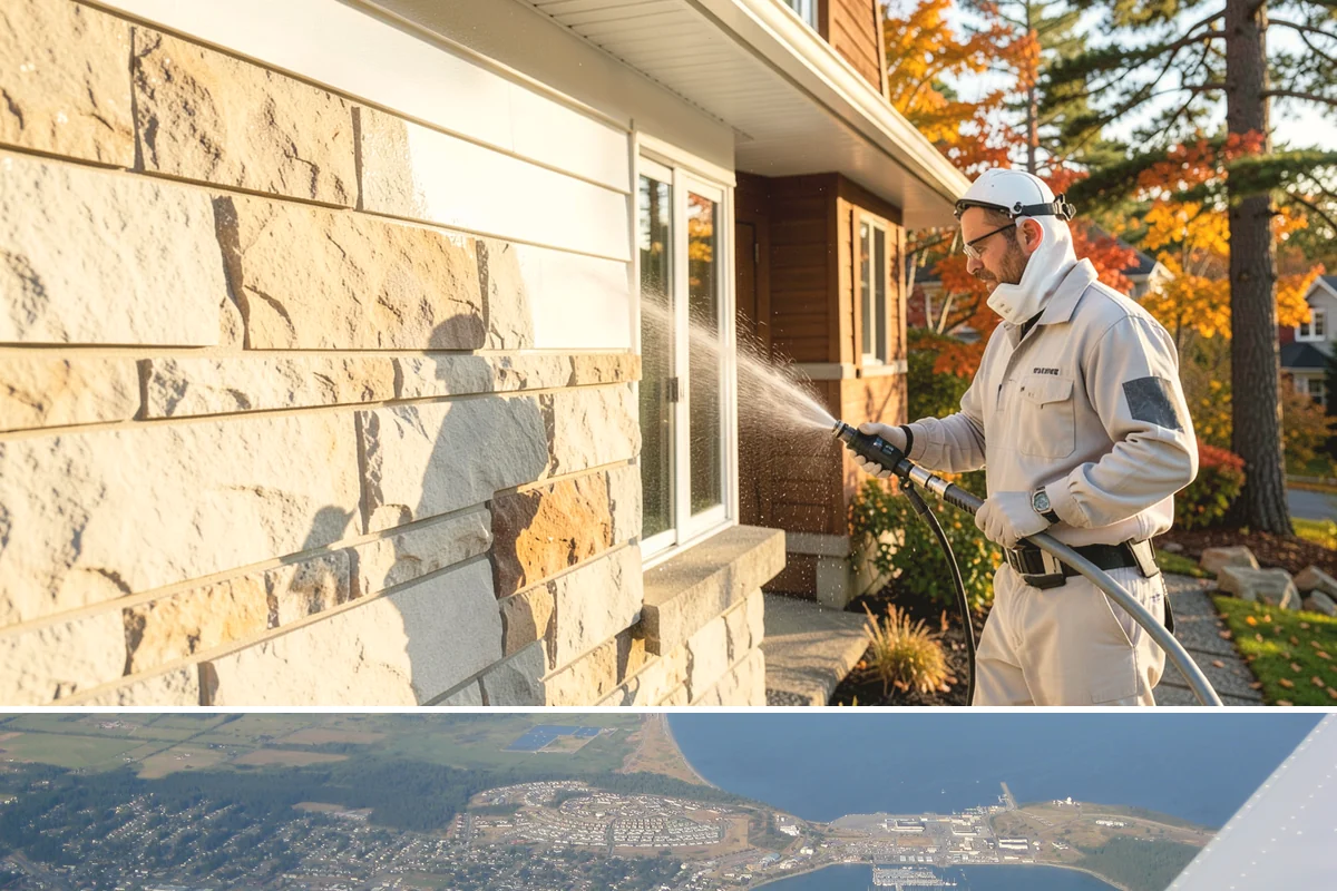 Cobweb Removal in Oak Harbor, Island County, WA - Cobweb removal works any drier stretch, though pairing it with a summer house wash keeps everything clean at once.