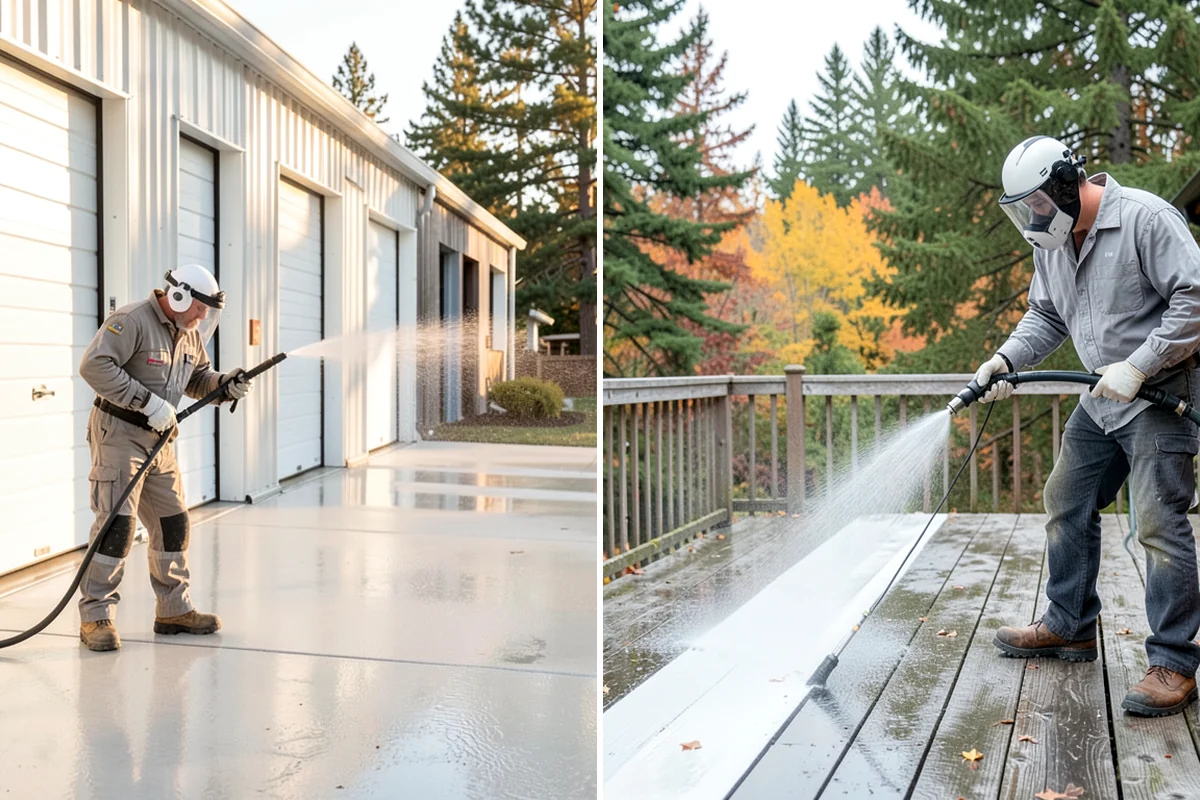 Cobweb Removal in Pacific, King County, WA - Inspect eaves, soffits, and corners for webbing
