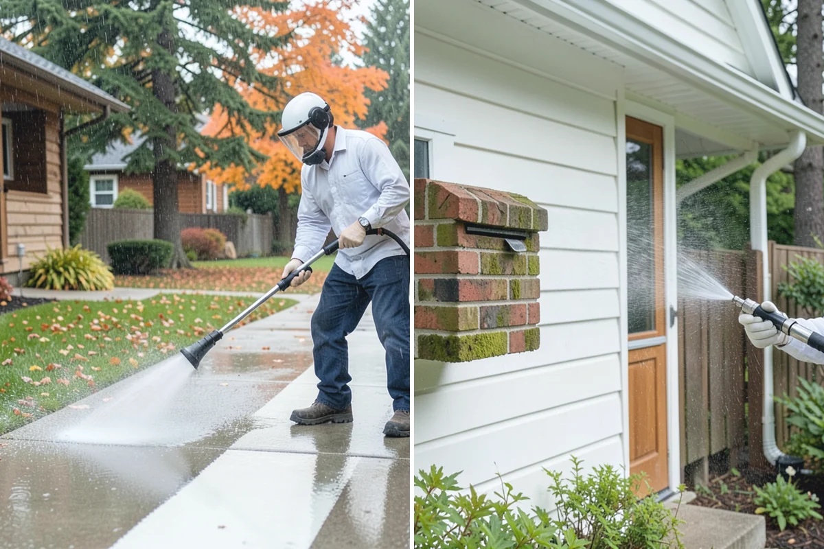 Cobweb Removal in Roy, Pierce County, WA - Inspect eaves, soffits, and corners for webbing