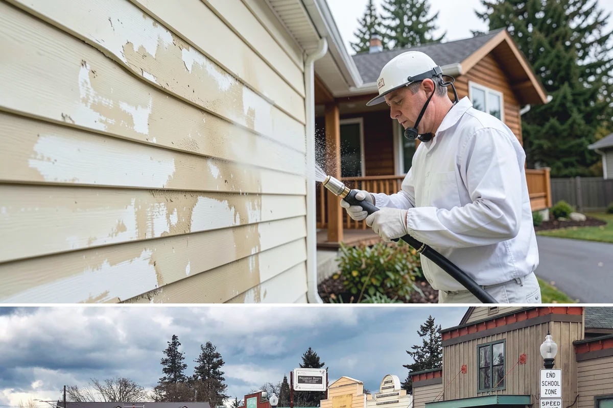 Cobweb Removal in Roy, Pierce County, WA - Cobweb removal works any drier stretch, though pairing it with a summer house wash keeps everything clean at once.