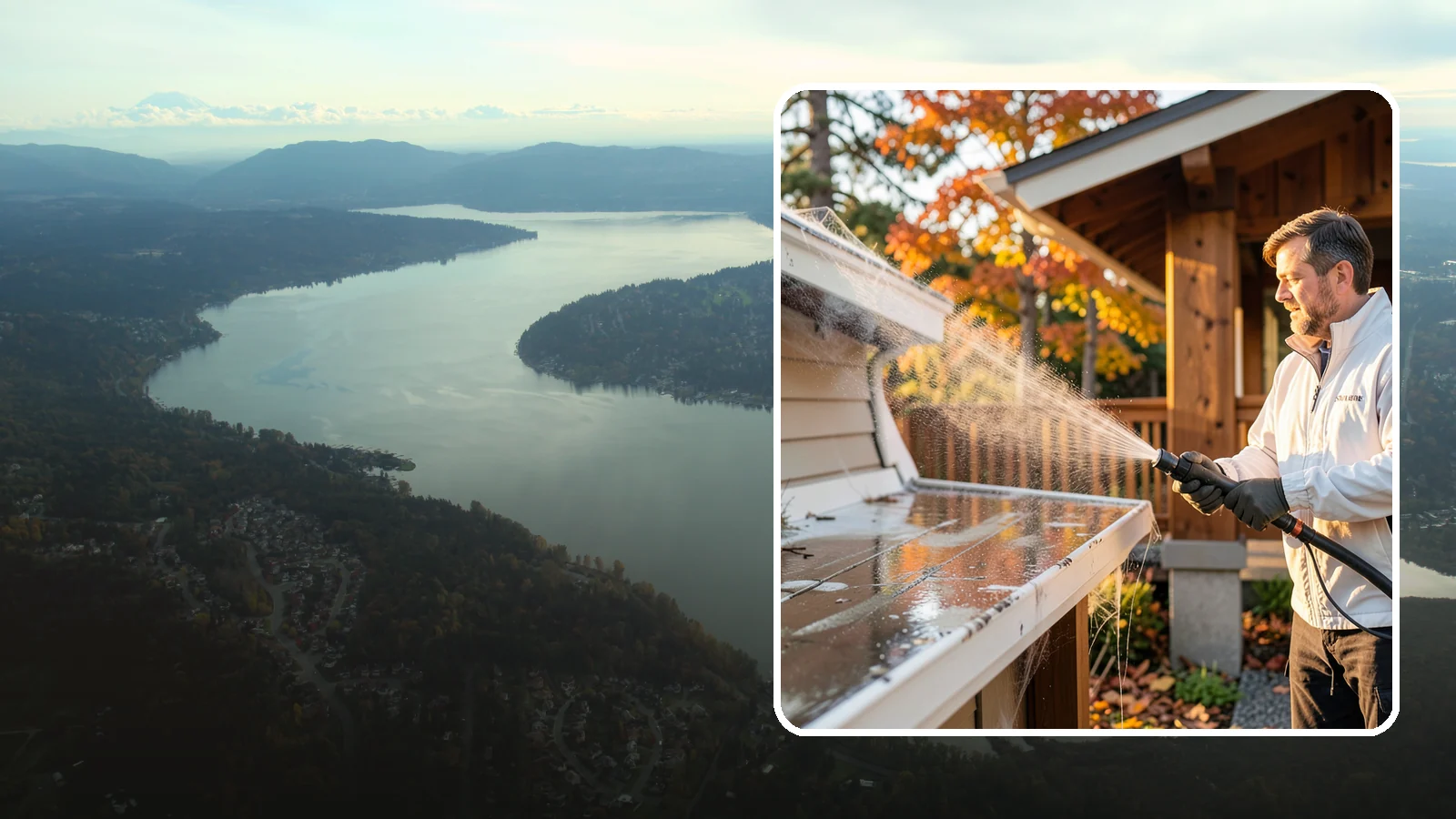 Cobweb Removal in Sammamish, King County, WA - Cobweb removal clears the webs, egg sacs, and spider debris that collect under eaves and around entryways in our mild, damp...