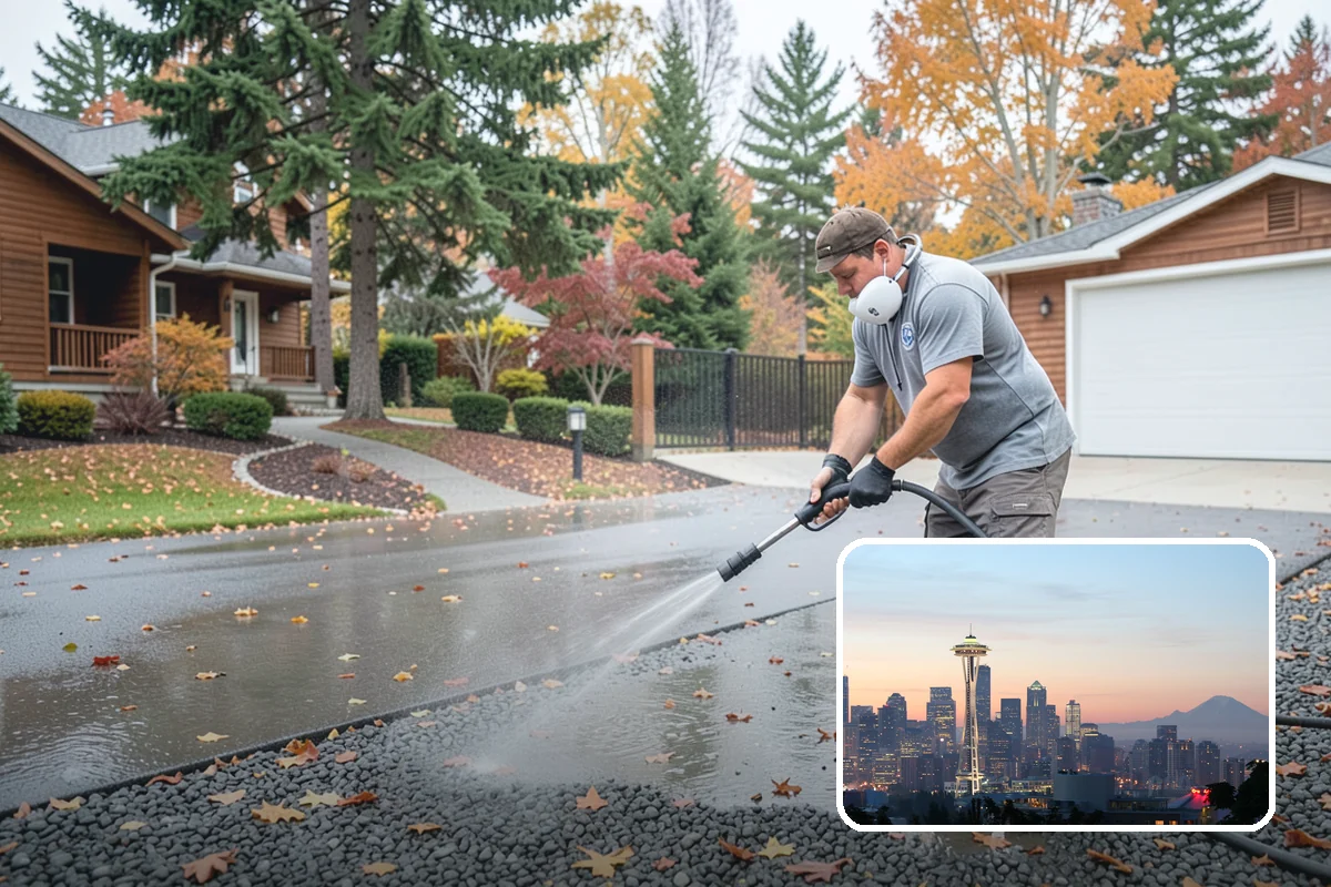 Cobweb Removal in Seattle, King County, WA - Clears webs and egg sacs from sheltered corners