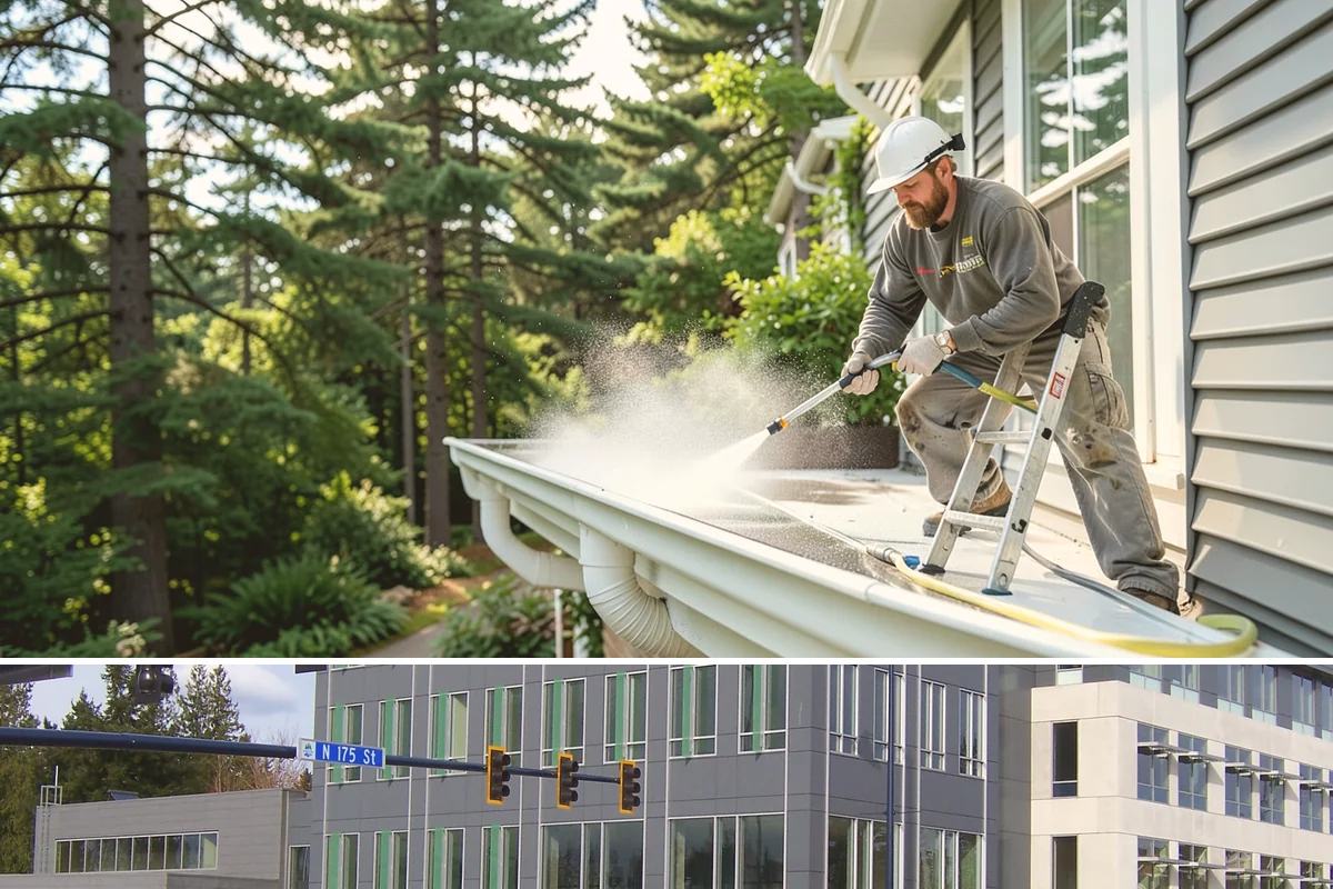 Cobweb Removal in Shoreline, King County, WA - Cobweb removal works any drier stretch, though pairing it with a summer house wash keeps everything clean at once.