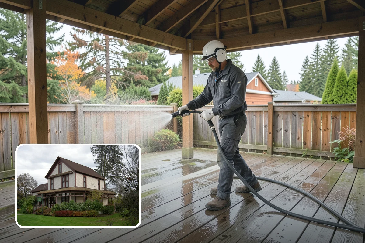 Cobweb Removal in Sumner, Pierce County, WA - Clears webs and egg sacs from sheltered corners