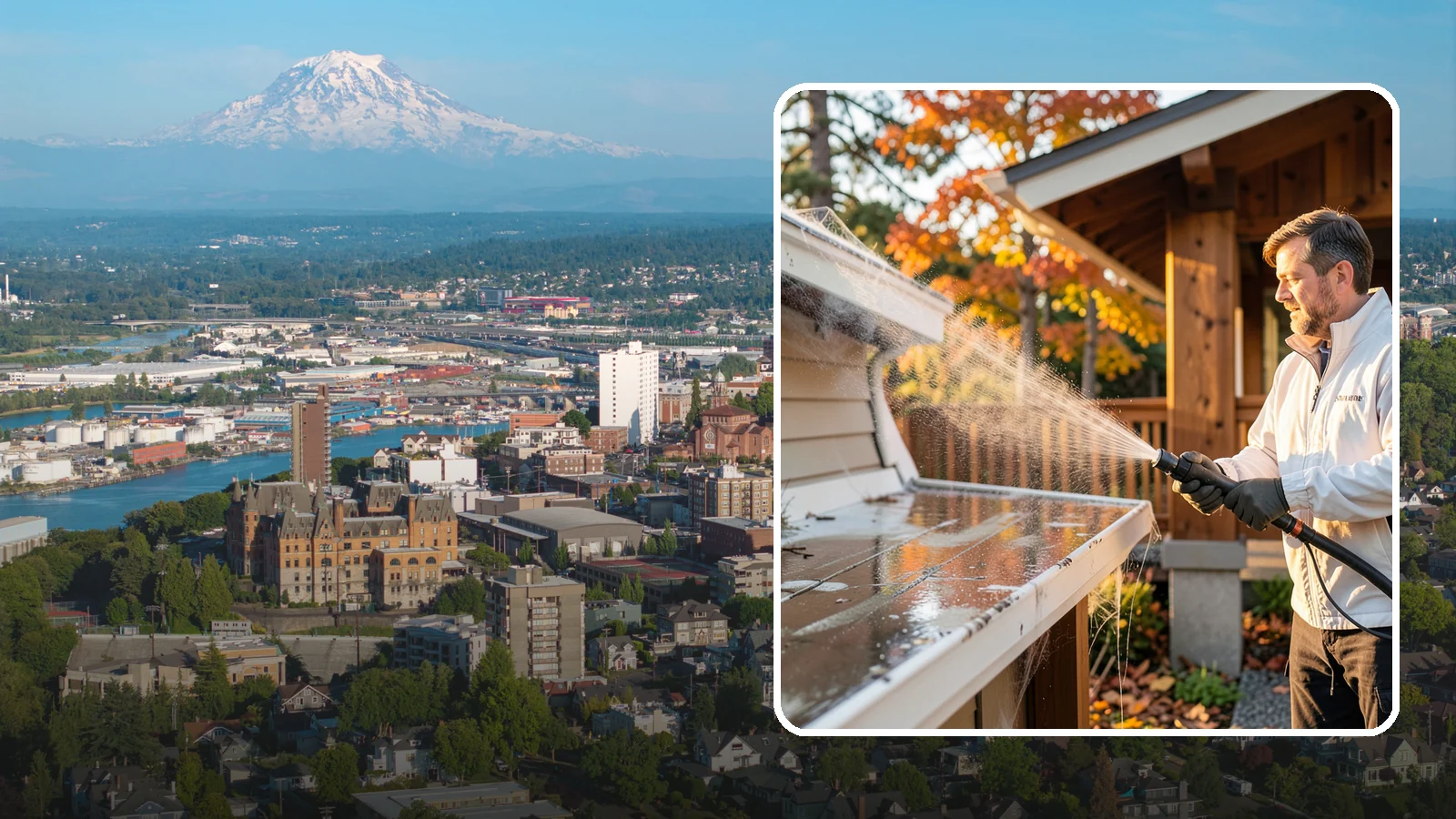 Cobweb Removal in Tacoma, Pierce County, WA - Cobweb removal clears the webs, egg sacs, and spider debris that collect under eaves and around entryways in our mild, damp...
