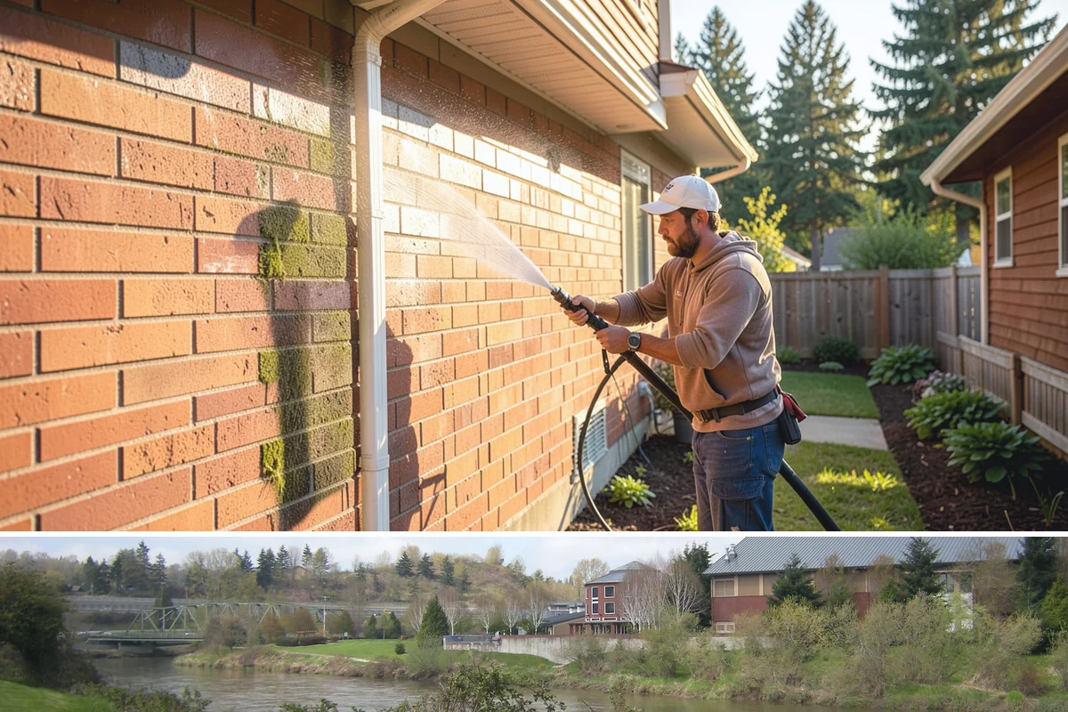 Cobweb Removal in Tukwila, King County, WA - Cobweb removal works any drier stretch, though pairing it with a summer house wash keeps everything clean at once.
