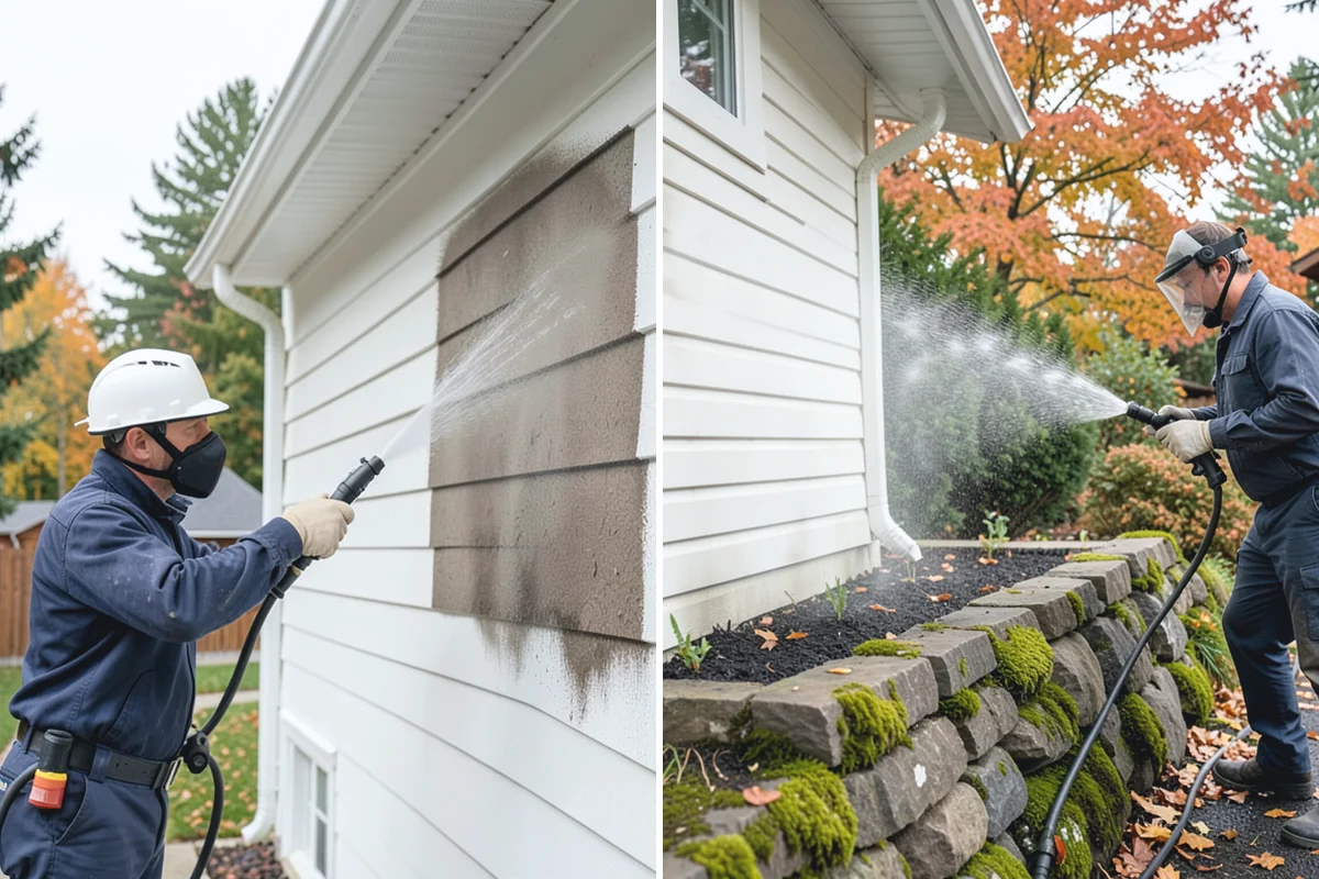 Cobweb Removal in Woodinville, King County, WA - Inspect eaves, soffits, and corners for webbing