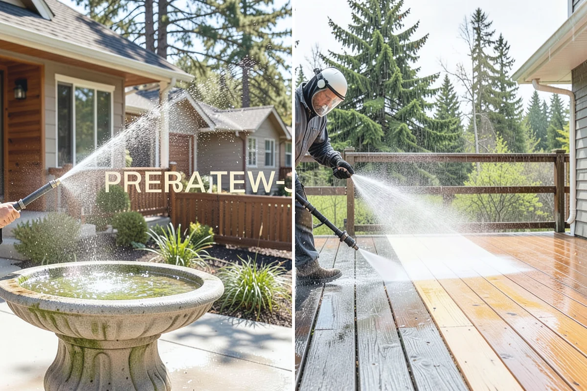 Column Cleaning in Auburn, King County, WA - Identify column material and check for finish damage