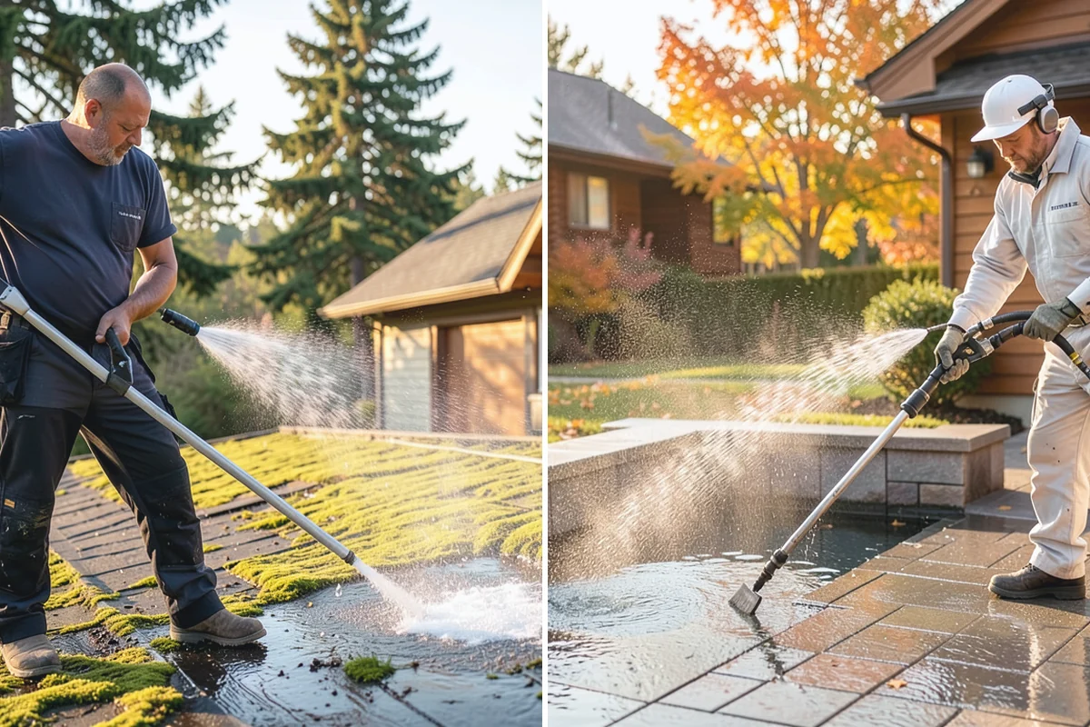 Column Cleaning in Gold Bar, Snohomish County, WA - Identify column material and check for finish damage